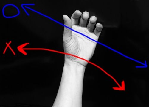 左手の基本運動